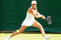 Sorana Cîrstea, fails in the first round at Wimbledon after an almost perfect first set