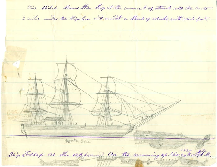 Sketch of the Essex PHOTO Wikipedia ship