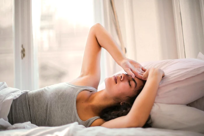 Woman who sleeps during the day photo archive truth