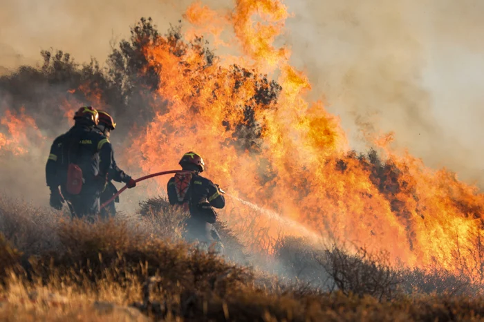 The fires in Crete broke out on Wednesday, July 2. Photo: x / @trtworldnow