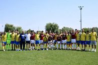 Rapid played a school match with ACS Spicul Vâlcelele. How many goals gave Marian Vlada's team