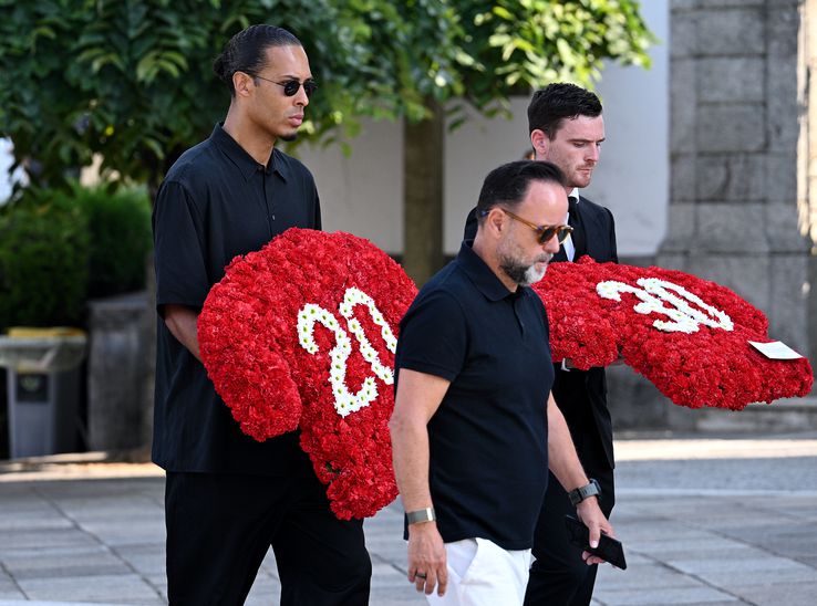 Images from Diogo Jota / PHOTO funeral: Getty Images