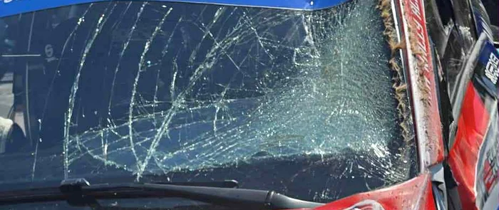 Tempestini damaged its bolid