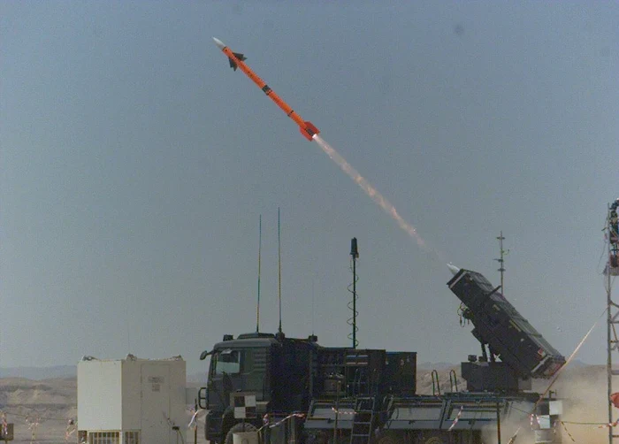 Rocket launched by a spyder system