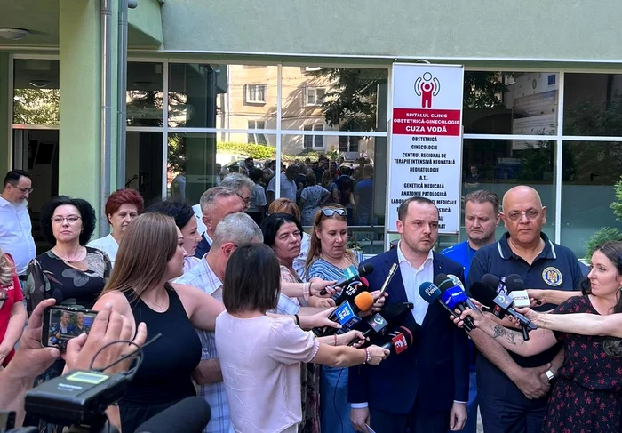 Minister of Health, at Cuza Voda Hospital in Iași Photo: Ministry of Health