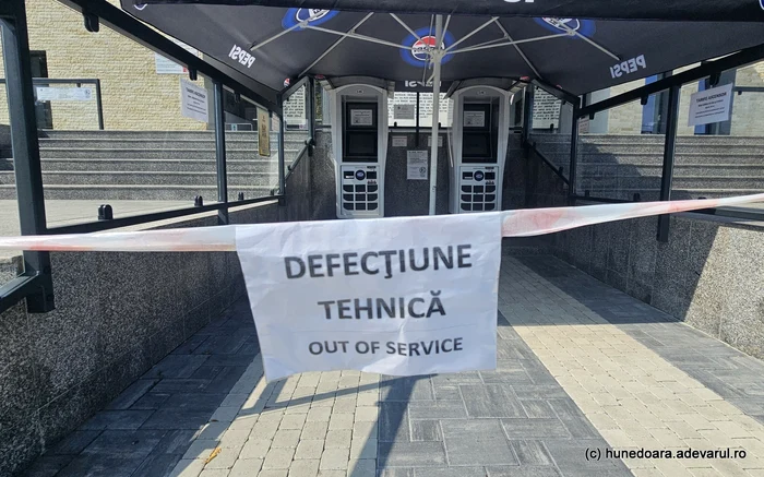 Deva cable car was stopped in 2025. Photo: Daniel Guță. TRUTH