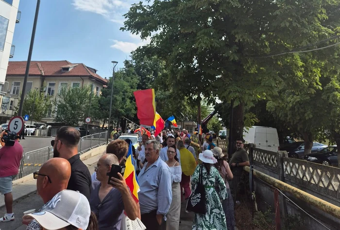 The demonstrations took place on Wednesday PHOTO Cristina Teodorescu / Facebook