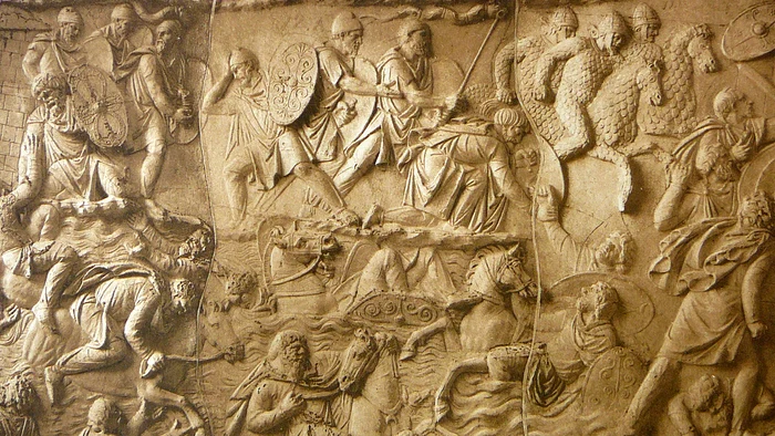 Relief from Traian Conrad Cichorius Wikipedia jpg column