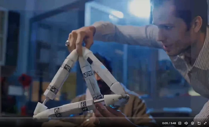 The robot is not the first of this type. Photo: video capture x