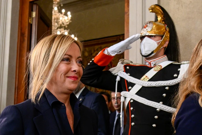 Georgia Meloni FOTO AFP