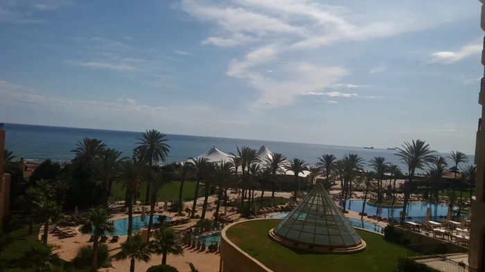 Views from a hotel in Sousse, Tunisia, on the Sea Adevărul Sea Sea