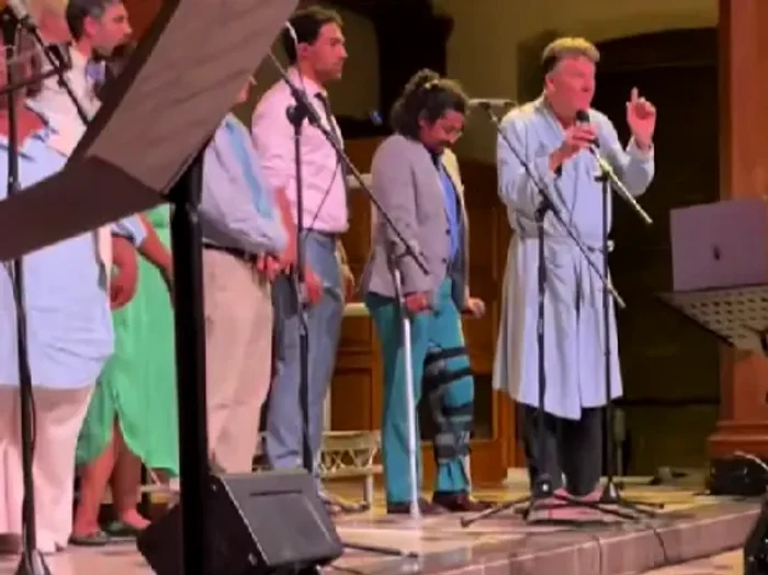 The bishop asked the people to leave the church photo capture video