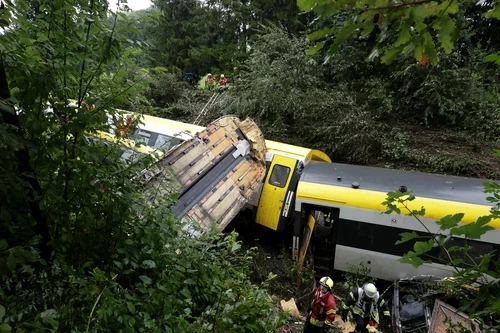 Train derailed in Germany Photo Profimedia 