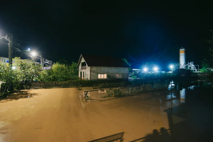 Floods in Neamț County Photo: Farcașa commune