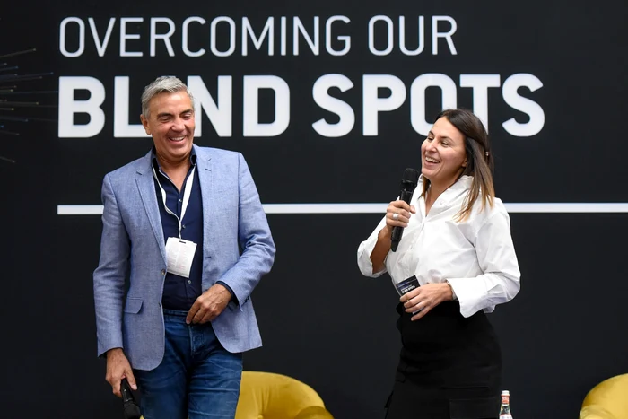 Dragoş Anastasiu and Hildegard Helene Brandl. Photo. Facebook/Hildegard Helene Brandl