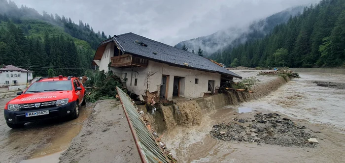 Floods in Suceava County Photo: ISU Suceava
