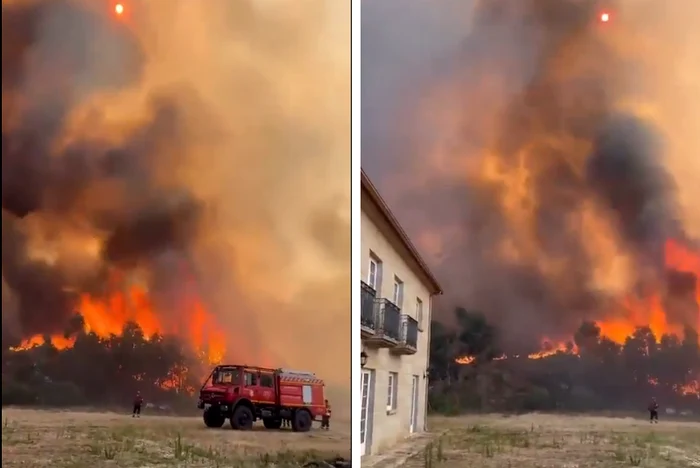 17 major fires broke out throughout the country photo capture video