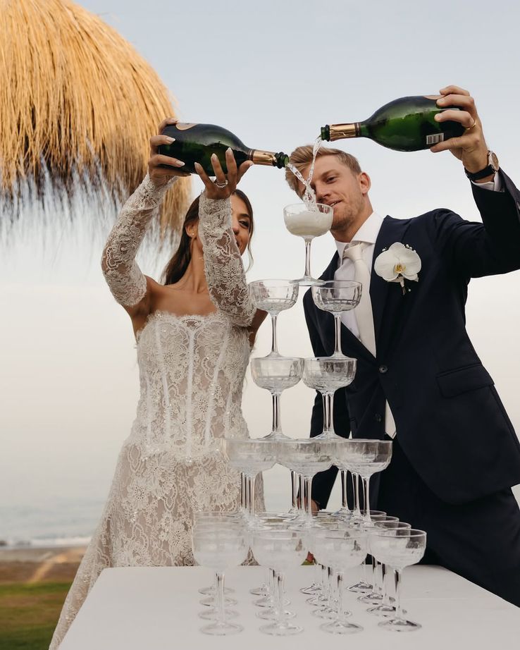 Alejandro Davidovich Fokina, Wedding with Paloma Amatists: Instagram