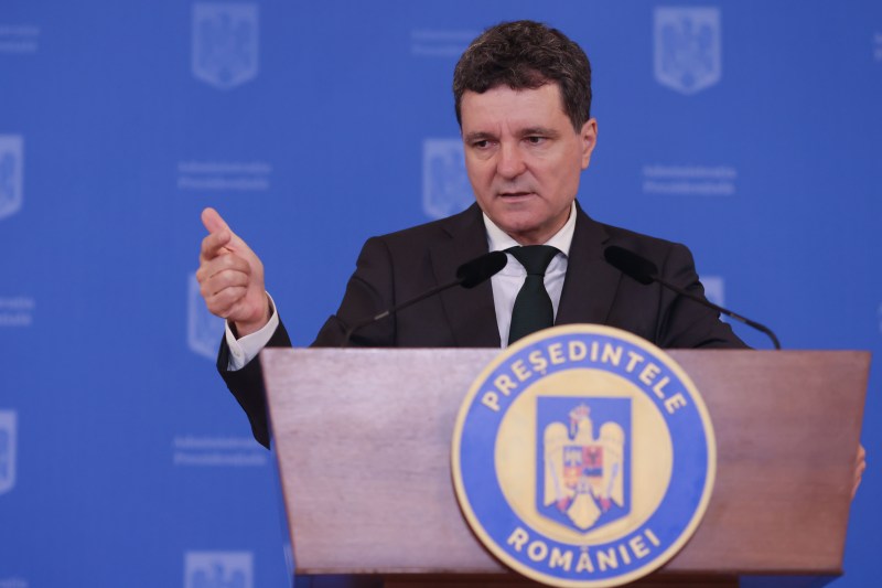 Nicușor Dan, press conference today, from 2:00 pm, at Cotroceni Palace