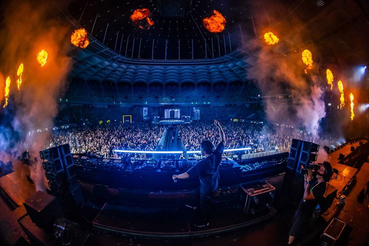 Neversea Kapital on the National Arena in Bucharest (July 2025). Photo: Untold Universe