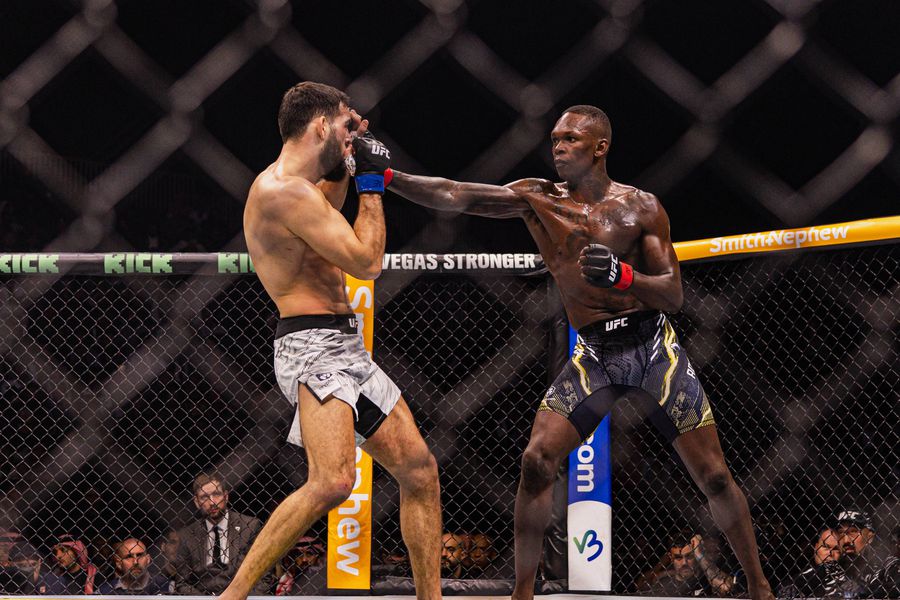 Nassourdine Imavov vs. Israel ADESANYA/PHOTO: IMAGO IMAGES Top 5 best UFC knows in the first half of 2025