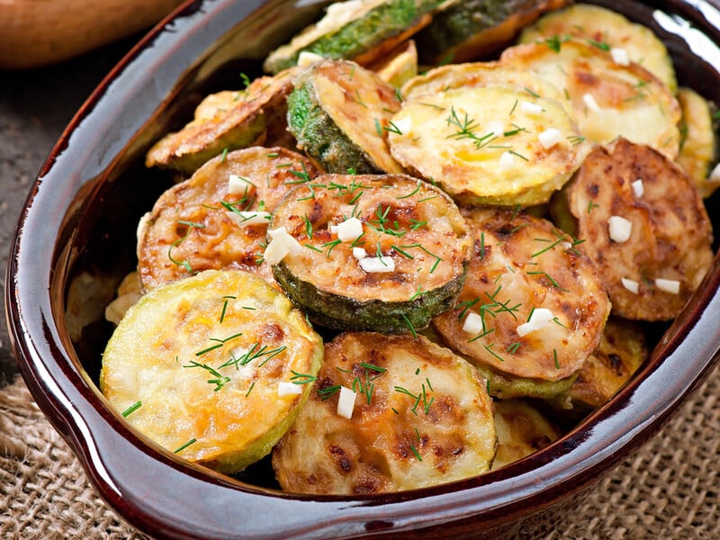 Just fry the zucchini in this - and get an incredible dish for sauce. Fast recipe
