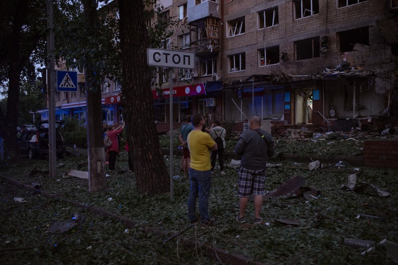 Kyiv after a Russian attack, 4 July 2025.