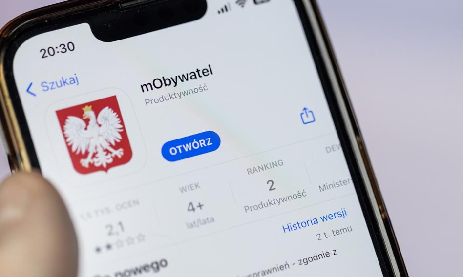 mObywatel under an open source license. The Ministry of Digitization published fragments of the source code