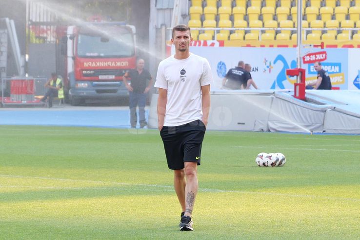Florin Tanase, before Shkendija - FCSB / PHOTO: Andrei suppl (gsp.ro)