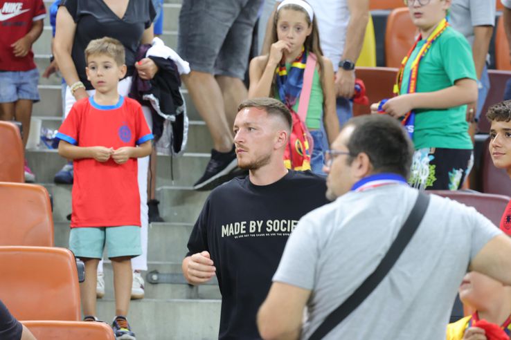Ionuț Panțîru at FCSB - Shkendija / Photo: Ionuț Iordache (GSP)