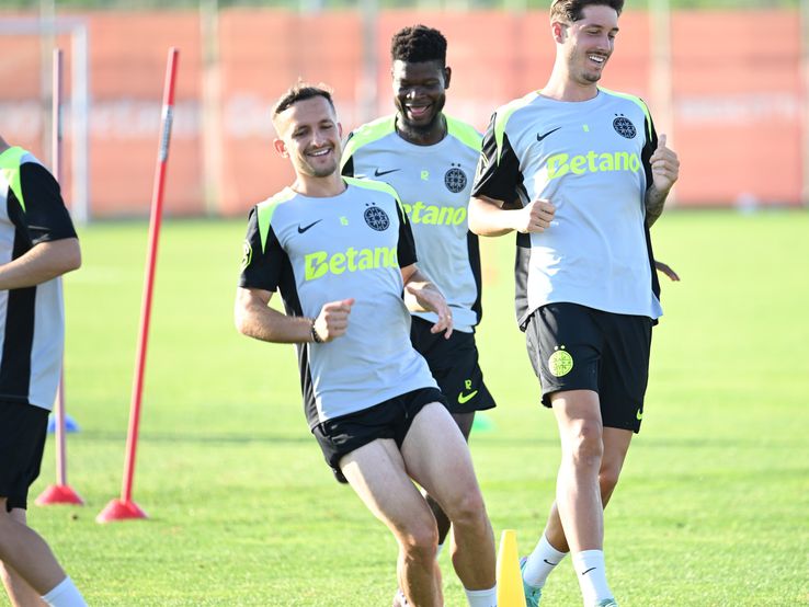 FCSB, official training before the Romanian Super Cup with CFR Cluj. Photo: Facebook FCSB