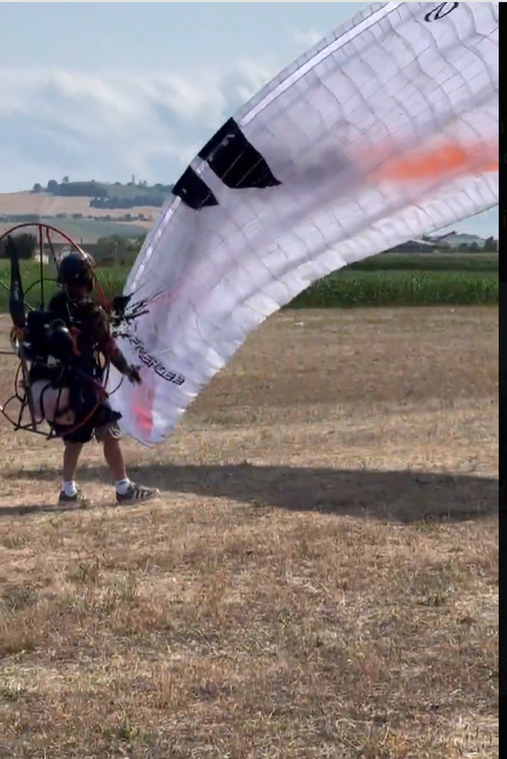 Mihaela Rădulescu surprised Felix Baumgartner's last flight