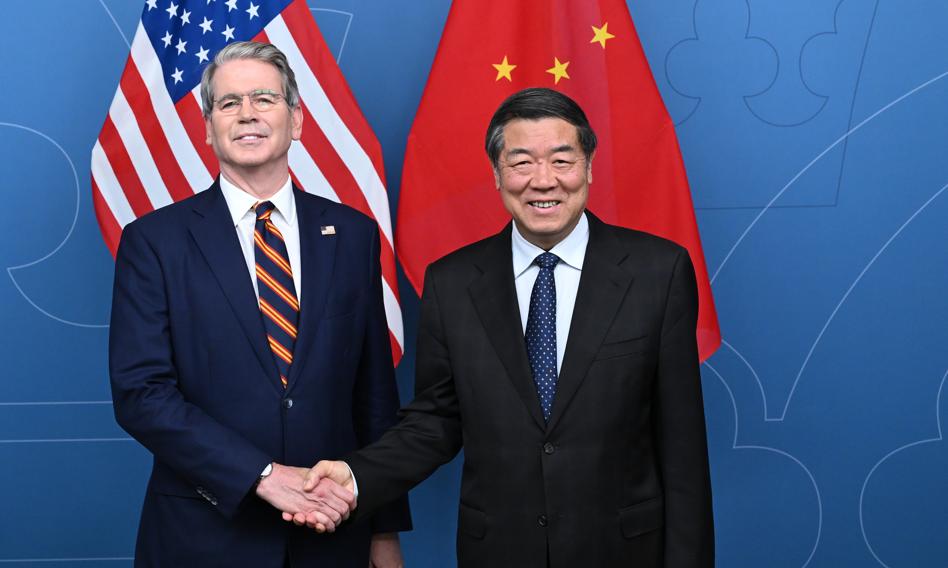 China versus the USA. The powers are negotiating in Stockholm