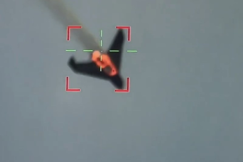 Video Russia claims to have successfully tested a new drone destruction method, from 500 meters away