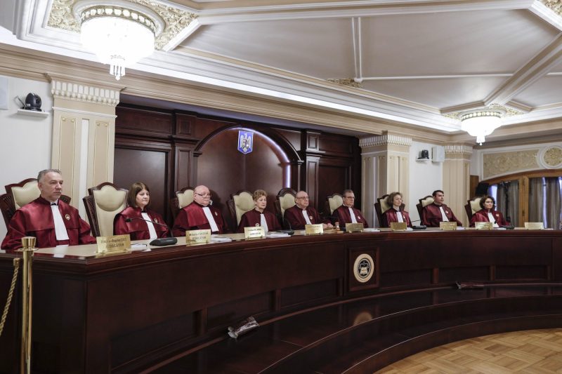 Constitutional Court. Photo: Inquam Photos / Octav Ganea