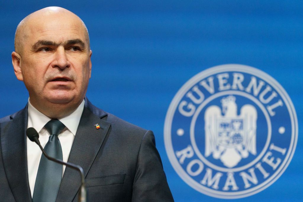 Ilie Bolojan, at the press conference of July 18, 2025. Photo: Inquam Photos / Tudor until
