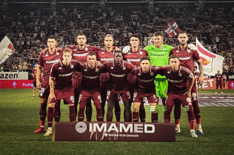 Superliga: Rapid and CFR Cluj, spectacular draw in Giulești