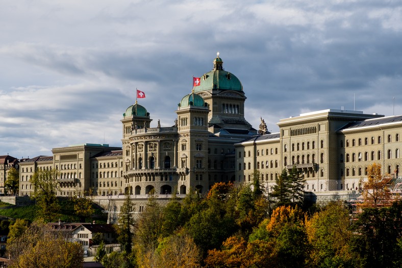 Bundeshaus in Bern, seat of the Swiss Parliament and Government (Federal Council). Illustrative photo