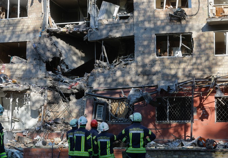 Destroyed block in Kiev, July 4, 2025.