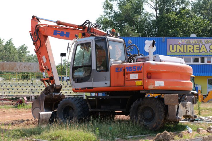 What does the stadium in Slobozia look like in July 2025 / Photo: Andrei suppl (GSP)