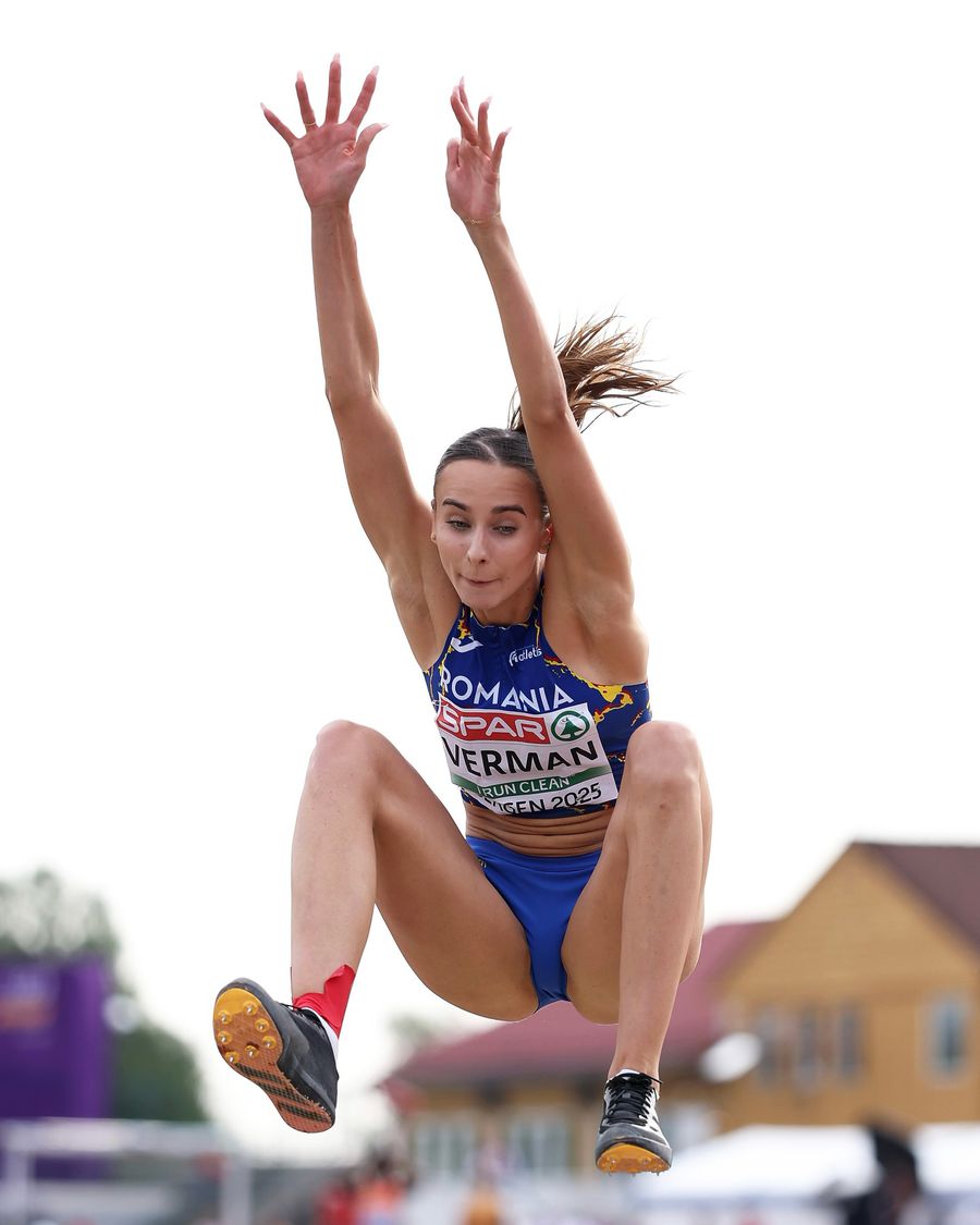 Ramona Verman, gold at the European Athletics Championships U23! Personal Record to Jump in Length