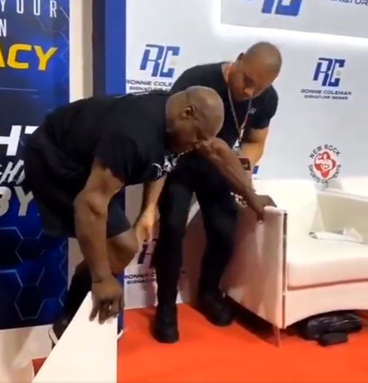 Ronnie Coleman in July 2025