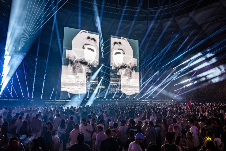 Neversea Kapital on the National Arena in Bucharest (July 2025). Photo: Untold Universe