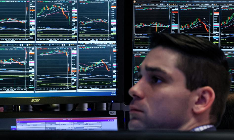 Dow Jones on the plus