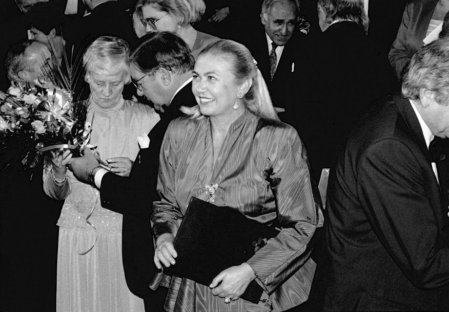 Barbara Piasecka-Johnson. Photo from 1992