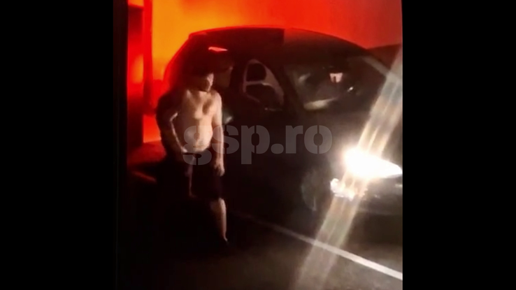 Cristi Tanase, naked after a scandal in Ilfov County