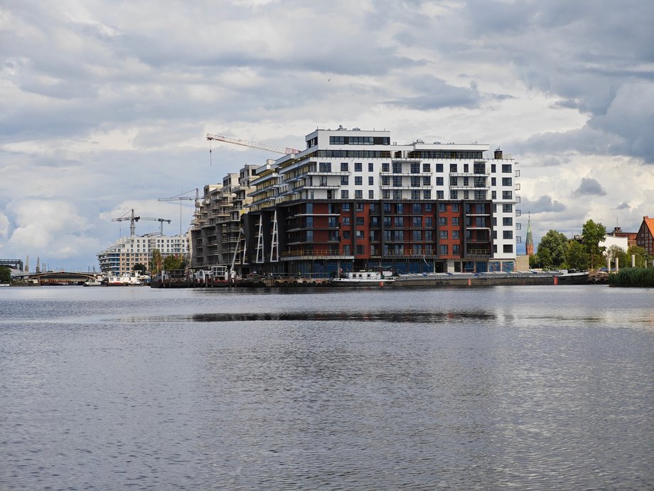 View "island" district