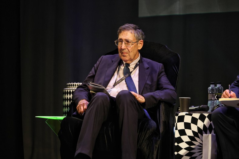 Former United States Ambassador in Ukraine, John Herbst, during the discussion panel at the Black Sea Safety Forum in Odessa, Ukraine, May 30, 2025.
