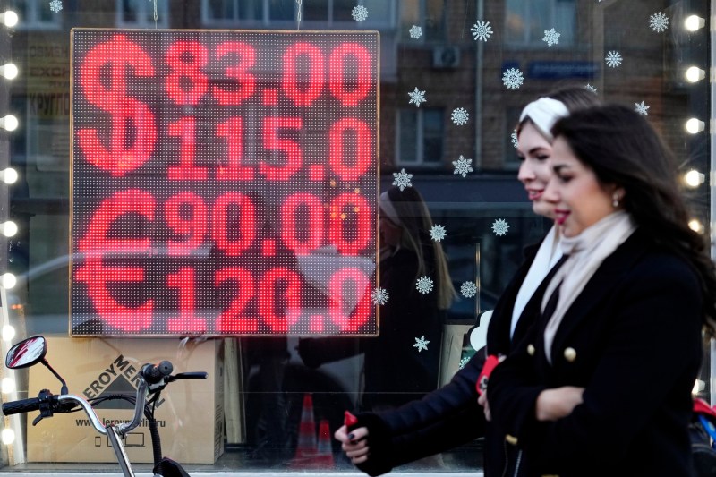 $ 1.4 billion evaporated in just one hour, on the Russian Stock Exchange, after Trump sent him a few days to end the war