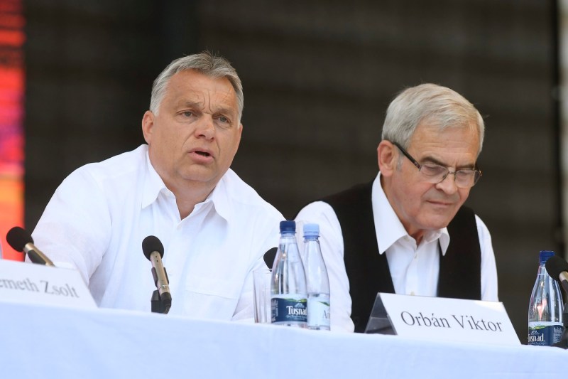 What Laszlo Tokes said about the rights of Hungarians in Transylvania, in the presence of Viktor Orban, at Băile Tușnad